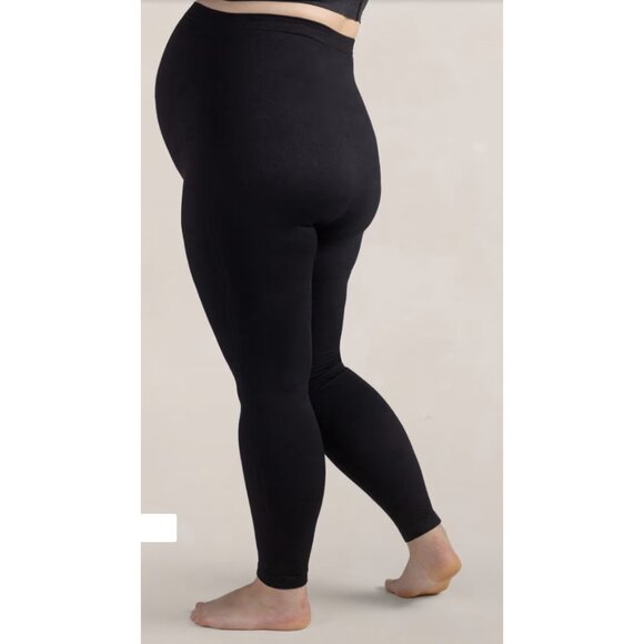 SHAPERMINT Essentials Embrace Maternity Belly Support Leggings Black 3XL NWT - Picture 1 of 12